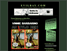 Tablet Screenshot of evilbay.com